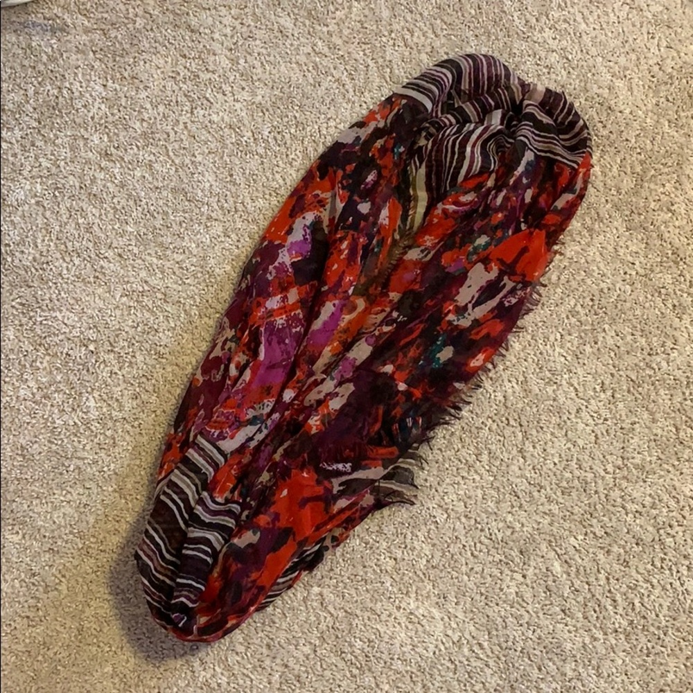 Warm Colors Infinity Scarf